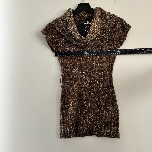 Derek Heart Y2K Marbled Tunic Sweater Size Medium - Picture 5 of 7